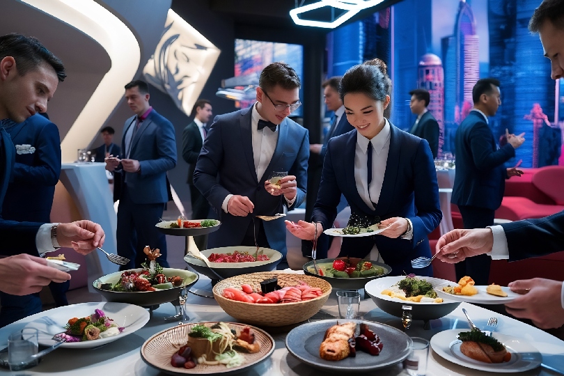 Advanced logistics: Professional catering for large social events