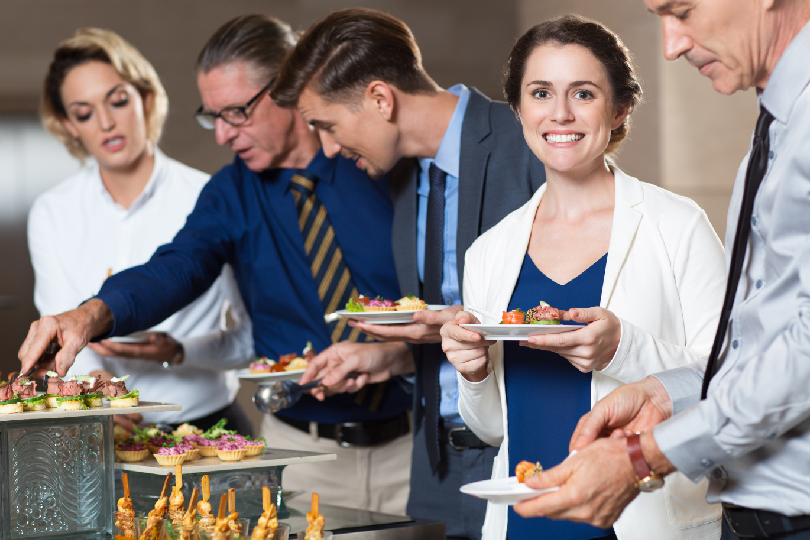 The executive edge and how corporate catering companies redefine office lunch catering