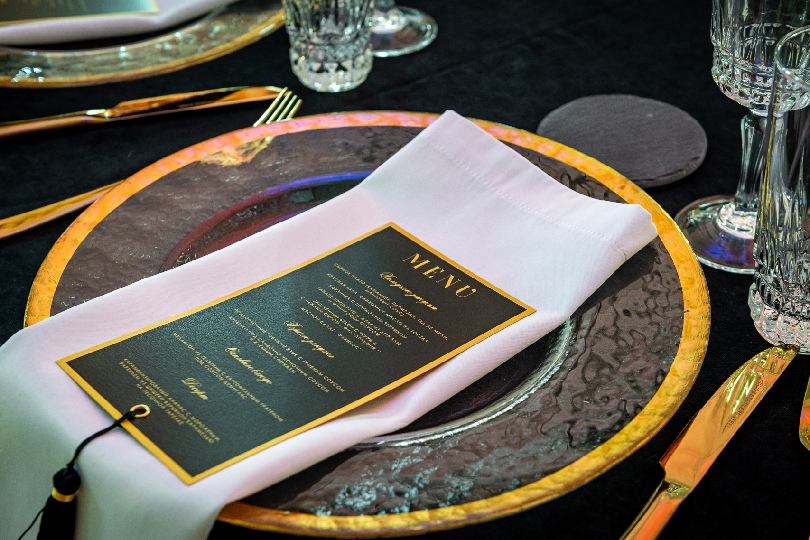 Corporate galas and designing award night catering and high status annual corporate gathering menus