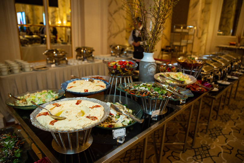 Architectural elegance in muslim wedding catering and authentic awadhi marriage food trends