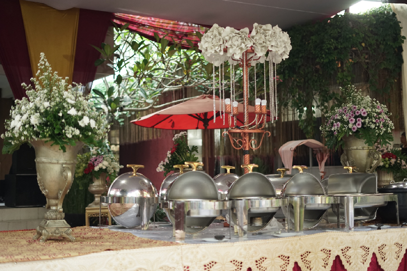 Architectural Traditional Goan Wedding Catering Design